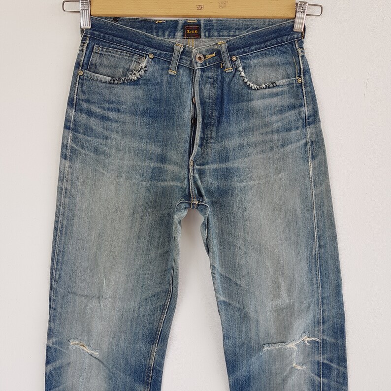 lee selvedge jeans