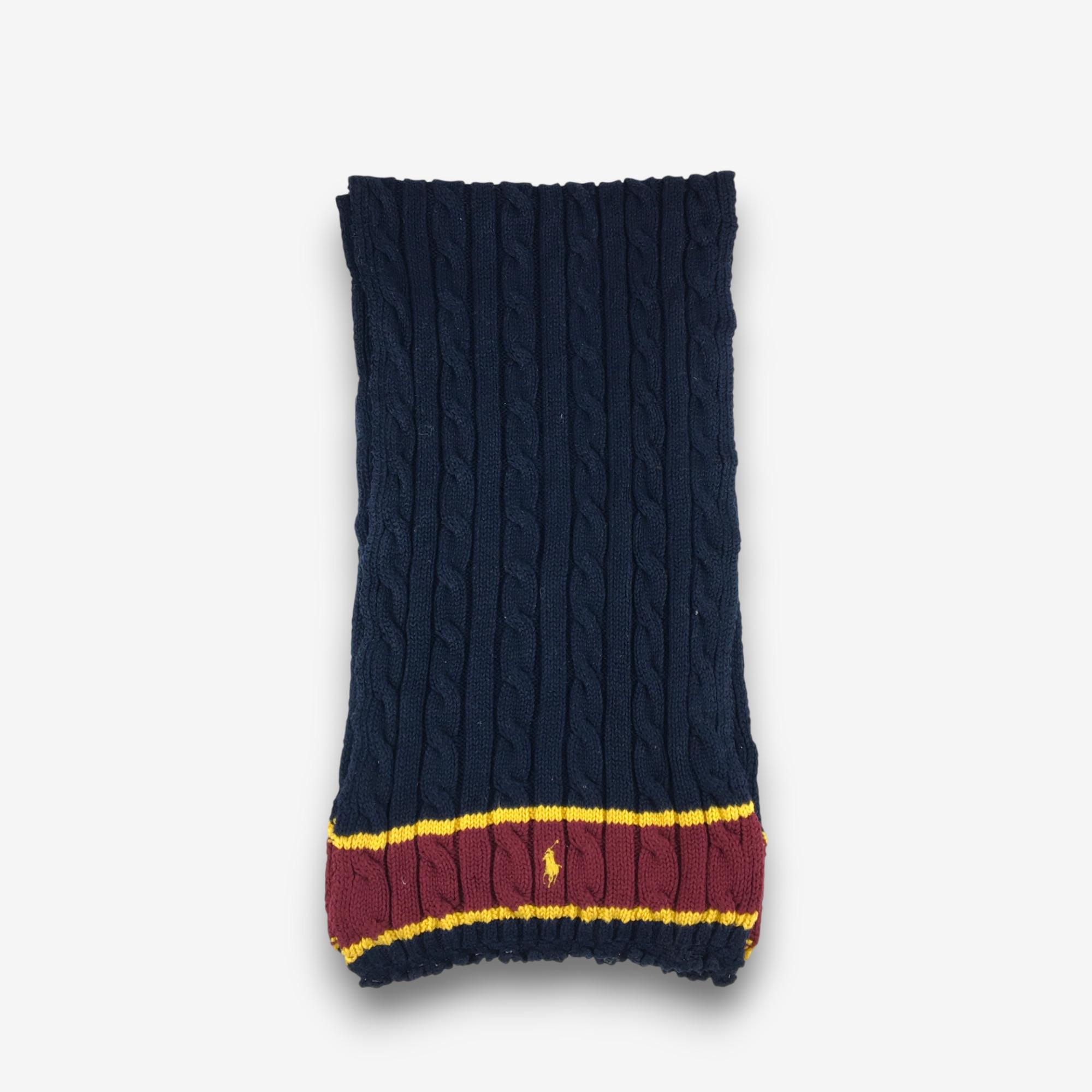 Vintage Polo Ralph Lauren Wool Scarf Muffler Ralph Lauren