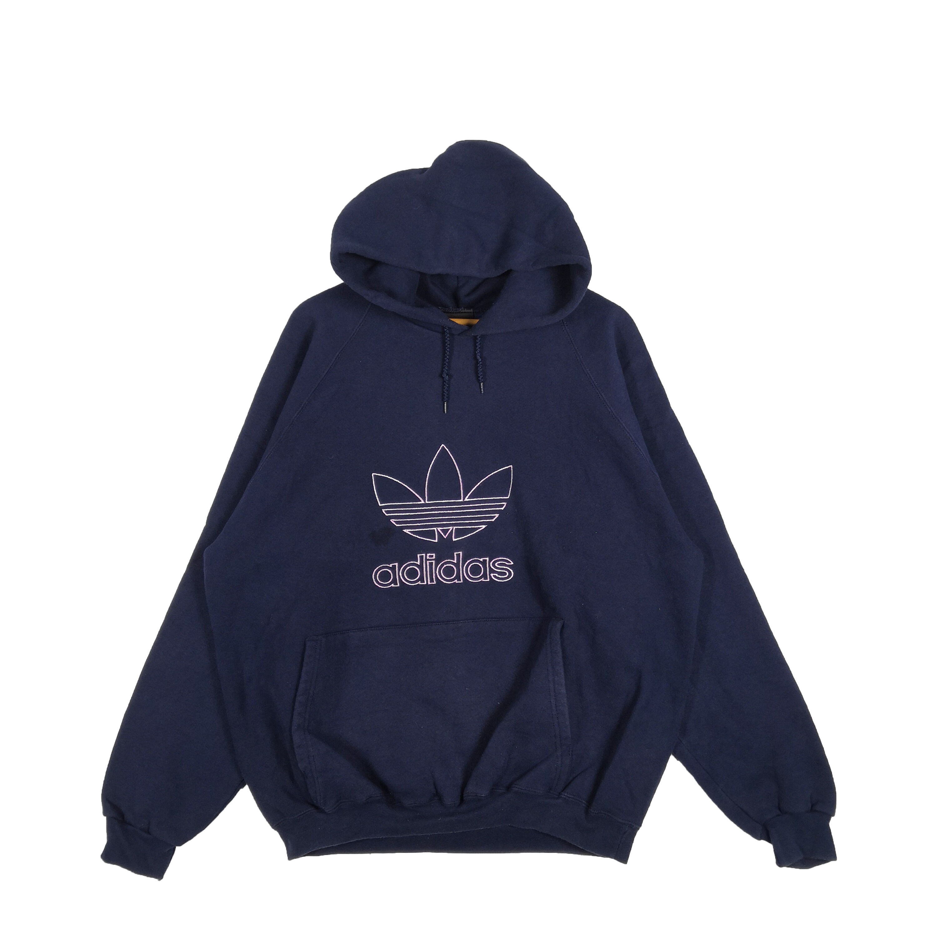 trefoil script hoodie