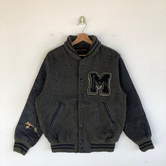 Vintage 90s Mcgregor Varsity Jacket Mcgregor Letterman Jacket Men