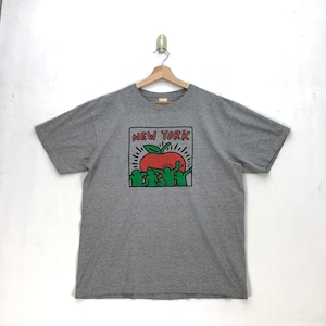 トップス 90s keith haring tee 90s Keith Haring Tee - Etsy