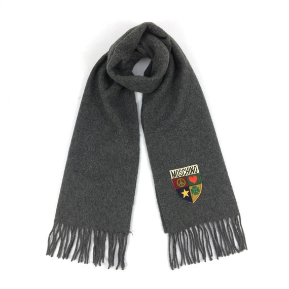 moschino cashmere scarf