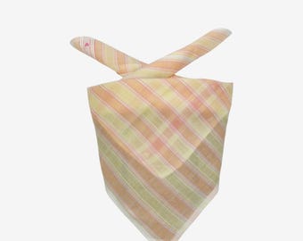 vintage Courrèges foulard Courrèges bandana luxe authentique accessoires pour femmes foulard pochette de cou bandeau cadeau pour elle
