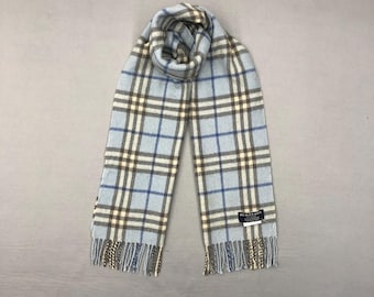 Vintage Burberry Cashmere Scarf Tartan Burberry&#39;s Winter Scarves Burberrys Muffler Christmas Long Scarf Accessories Neckwear Winter Gift