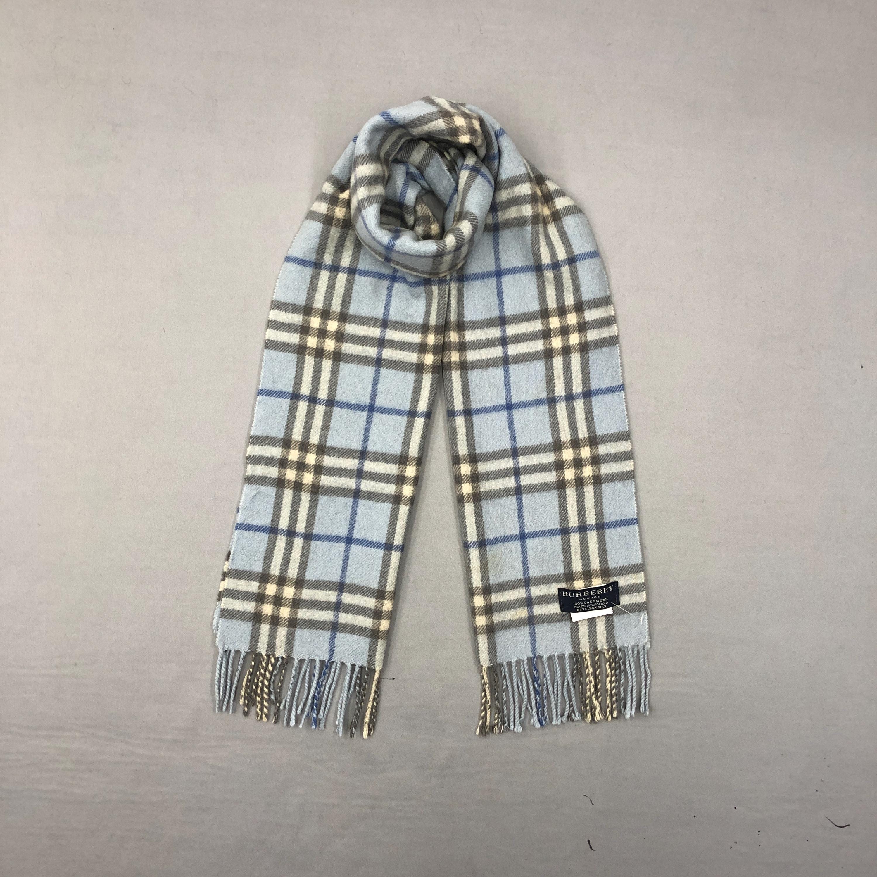 小物 00s Burberry border long long scarf y2k 00s Burberry border long long scarf y2k Burberry Style Scarf