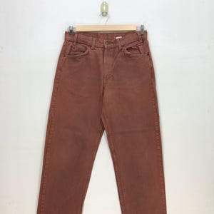 Size 32x28 Vintage Levi&#39;s 550 Light Wash Brown Jeans 90s Women Levis High Waisted Pants Levis Baggy Straight Leg Levis Mom Jeans W32
