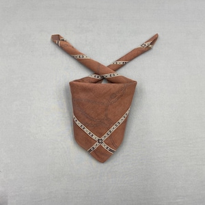 Vintage MCM Handkerchief MCM Bandana Pocket Squares Neckerchief Headband Luxury Womens Accessories Scarves Summer Gift for Her