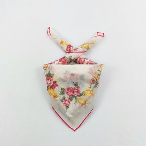 Vintage Christian Dior Handkerchief Bandana Babushka Wrap Authentic Accessories Luxury Neckwear New Year Gift Pocket Square