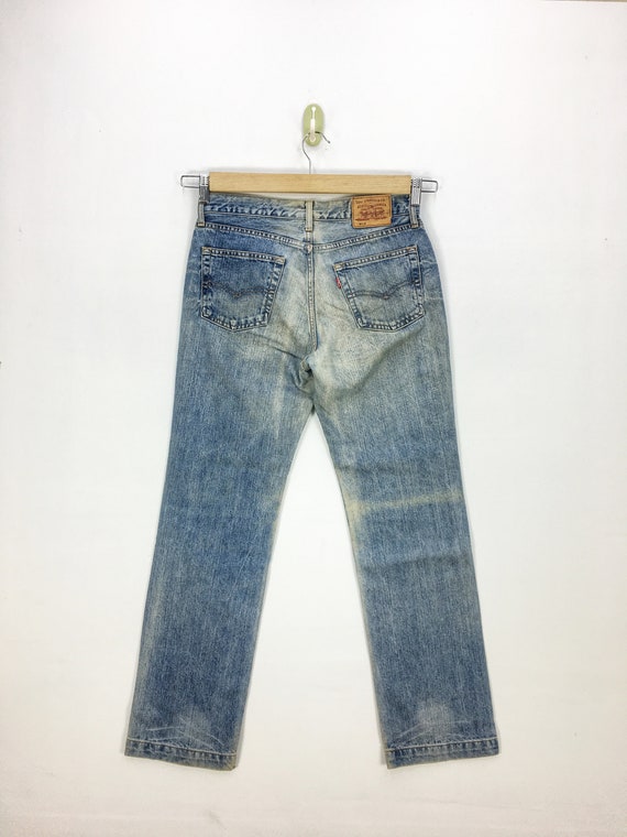 Vintage Levis 318 Jeans Pantaloni Dritto Taglio Sbiadito Levis | Etsy Italia