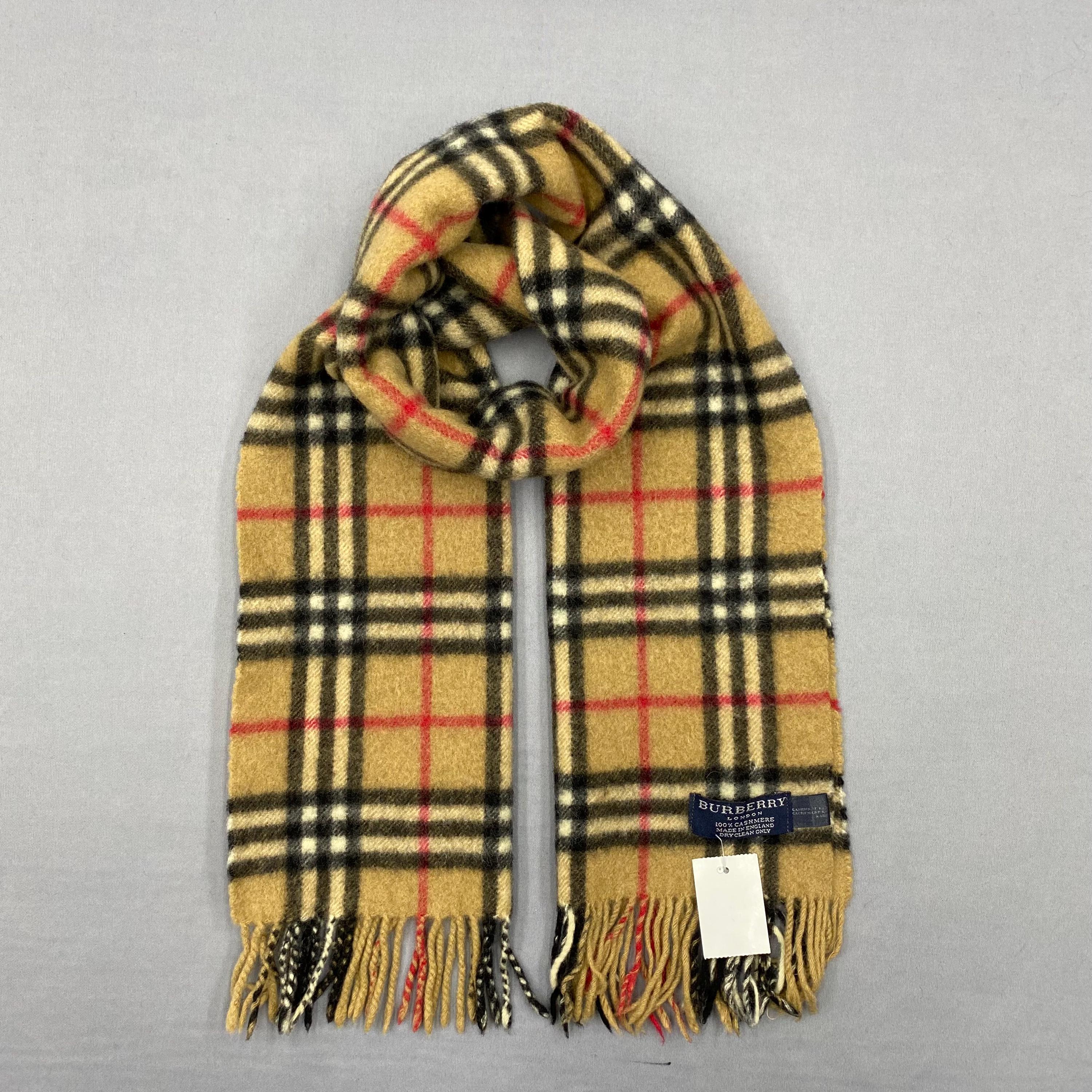 Mens Burberry Burberry 50 Cashmere 50 Wool Scarf Video Wholesale