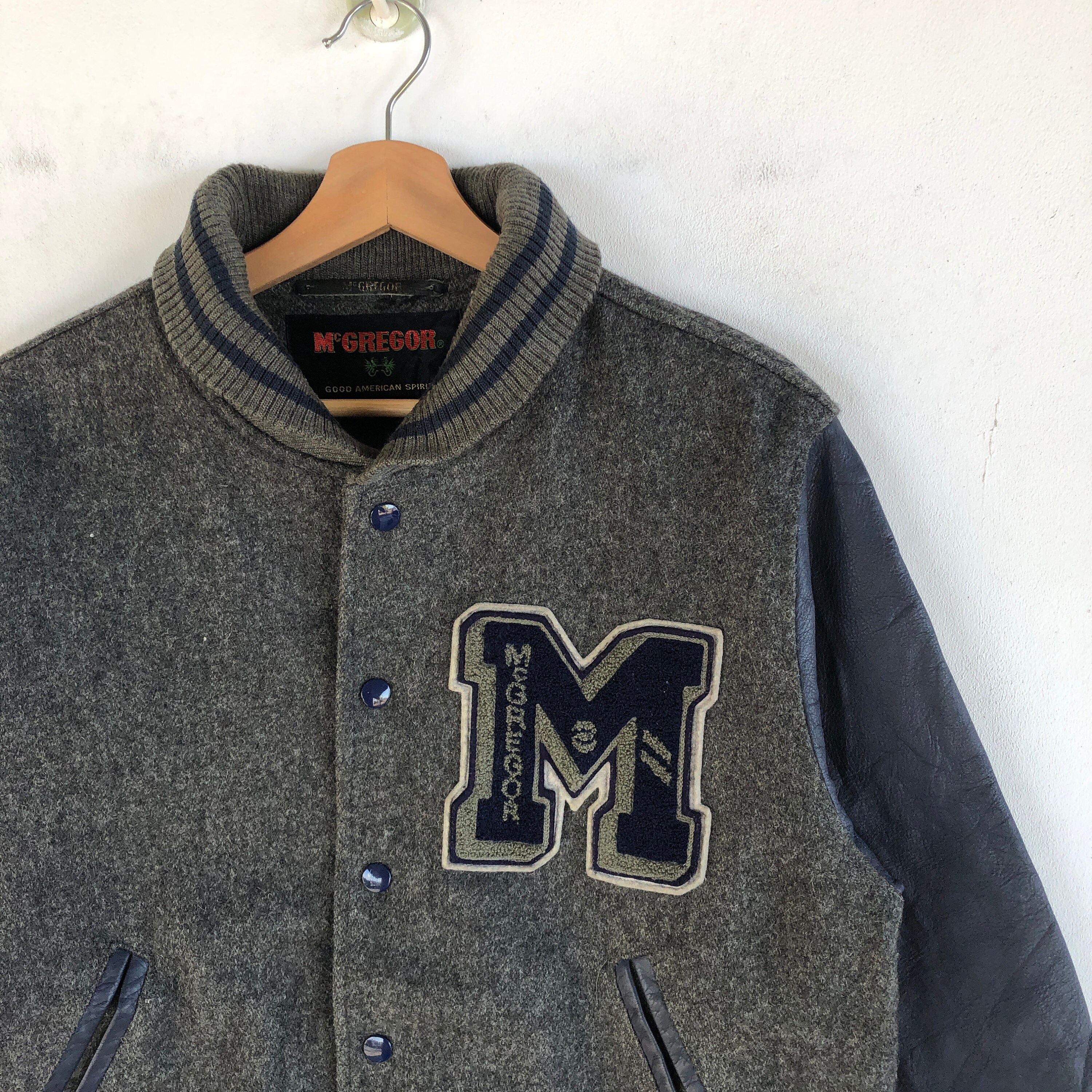 Vintage 90s Mcgregor Varsity Jacket Mcgregor Letterman