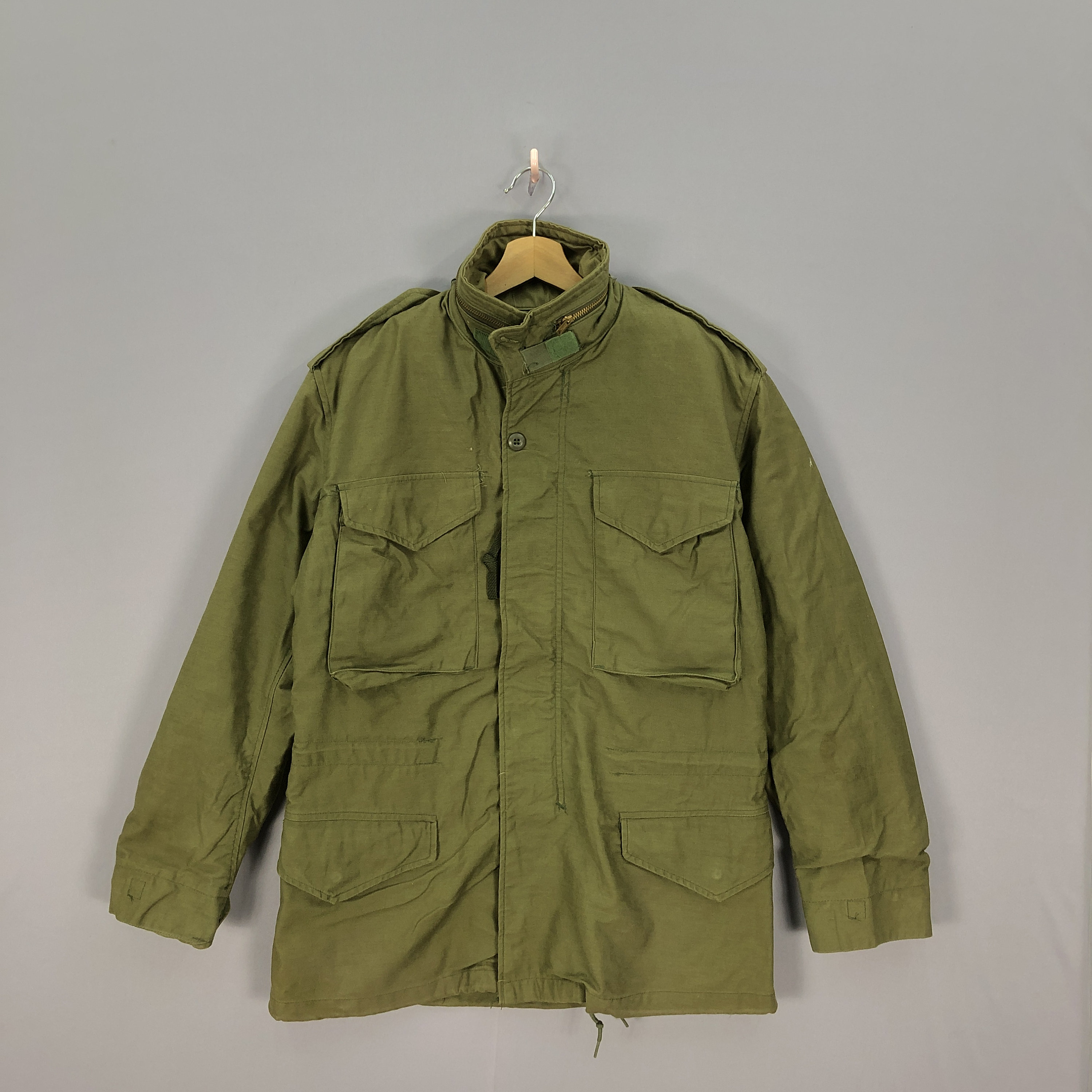 Ameri VINTAGE × ALPHA M65 COAT Vintage 1973 ALPHA INDUSTRIES M-65 Vietnam War Era Mens M