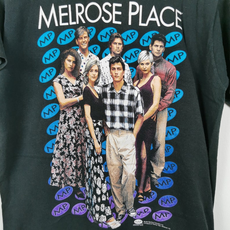 Vintage Melrose Place Tshirt 90s American Television Show Tee