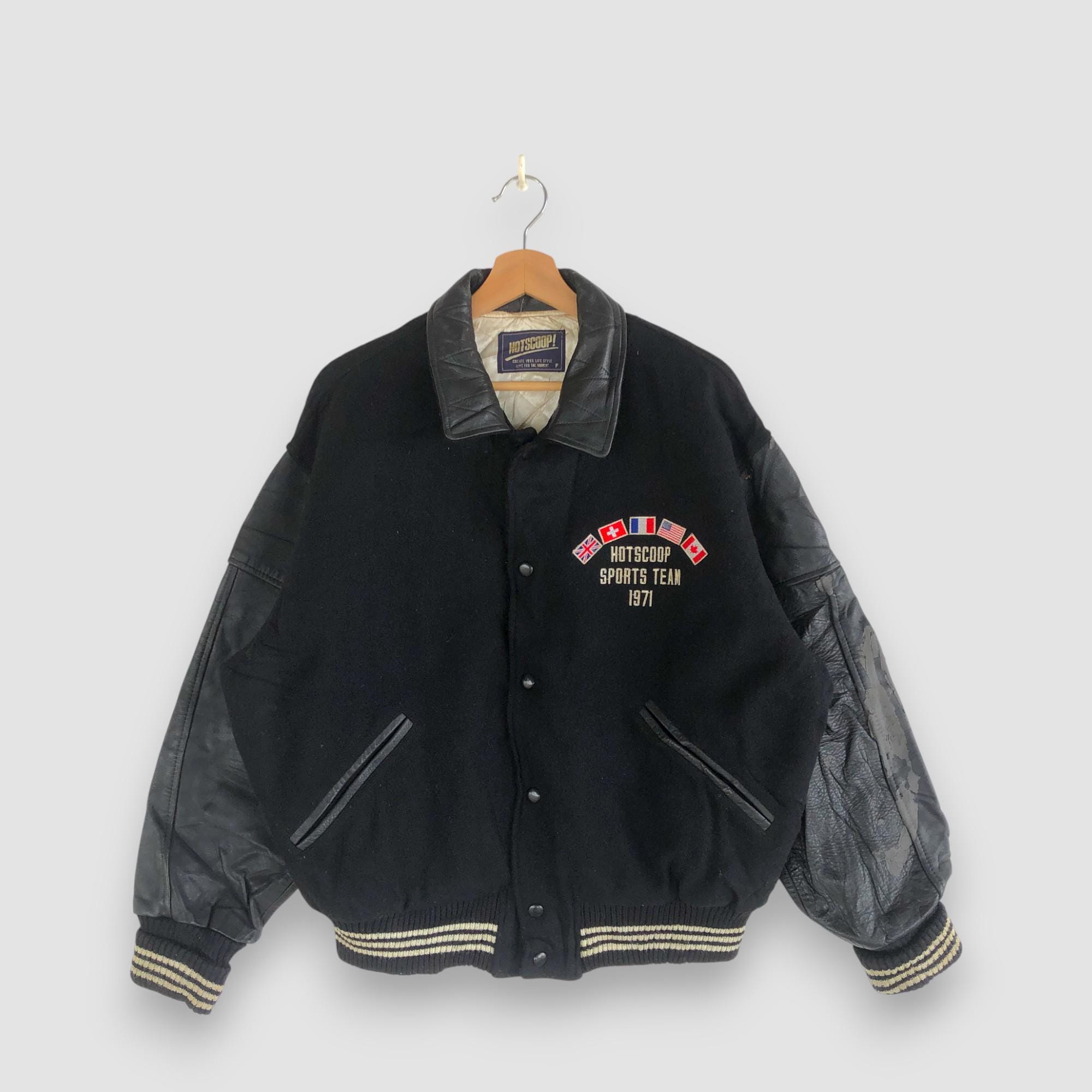 ジャケット・アウター 90s Markecko wool varsity stadium jacket ジャケット・アウター 90s Markecko wool varsity stadium