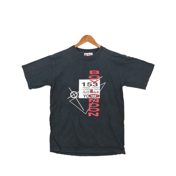 Vintage Boy London T-shirt 153 King Road London Shirt Medium - Etsy