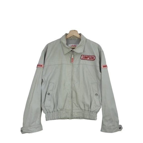 Vintage simpson racing jacket new arrivals