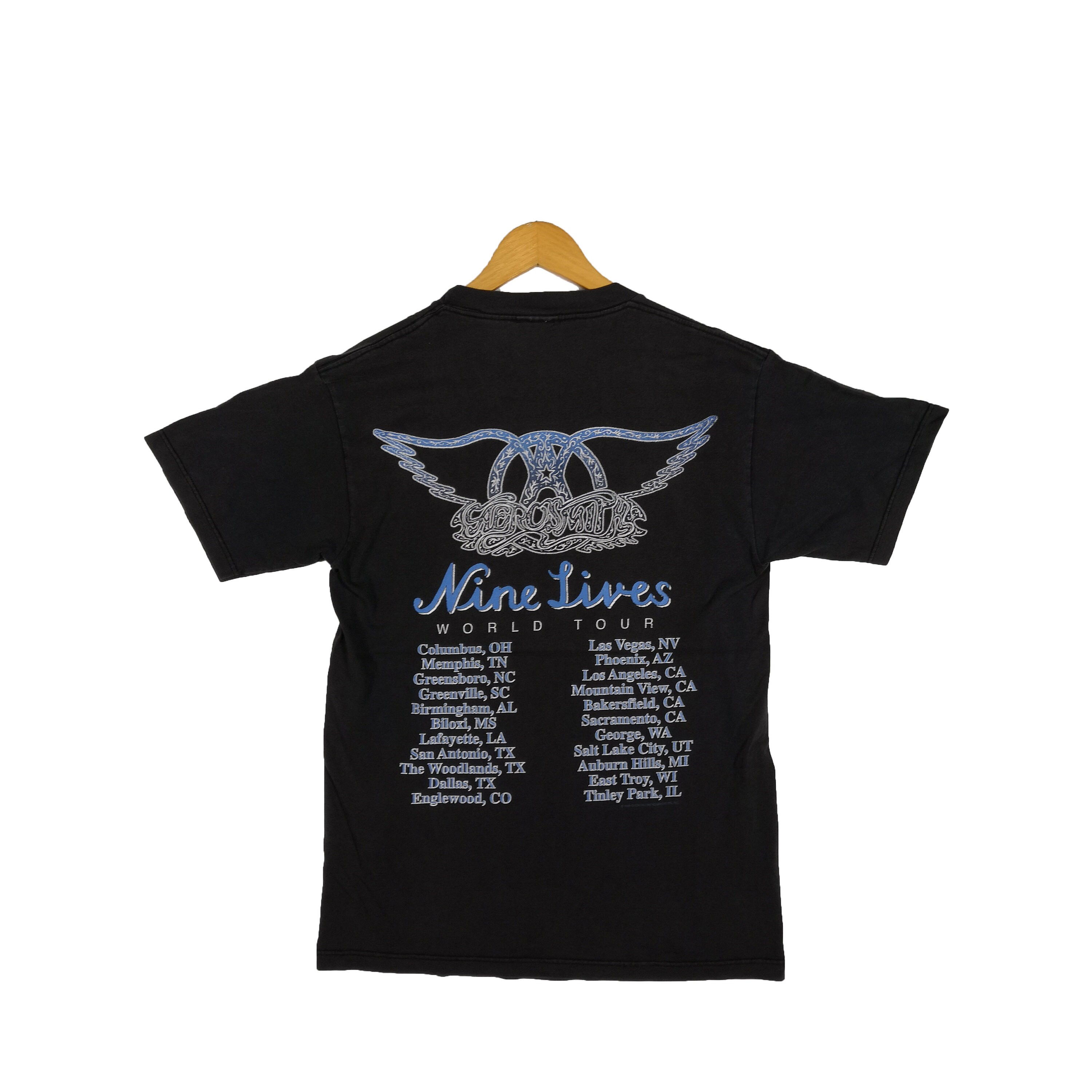 Vintage 1997 Aerosmith T-shirt Medium 90s Aerosmith World