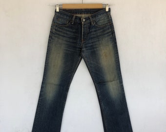 W29 Vintage Levis 517 Boot Cut Jeans Women's High Waist Pants 90s Blue Levis Flare Denim Bell Bottom Levis Mom Wide Leg Jeans Size 29x29