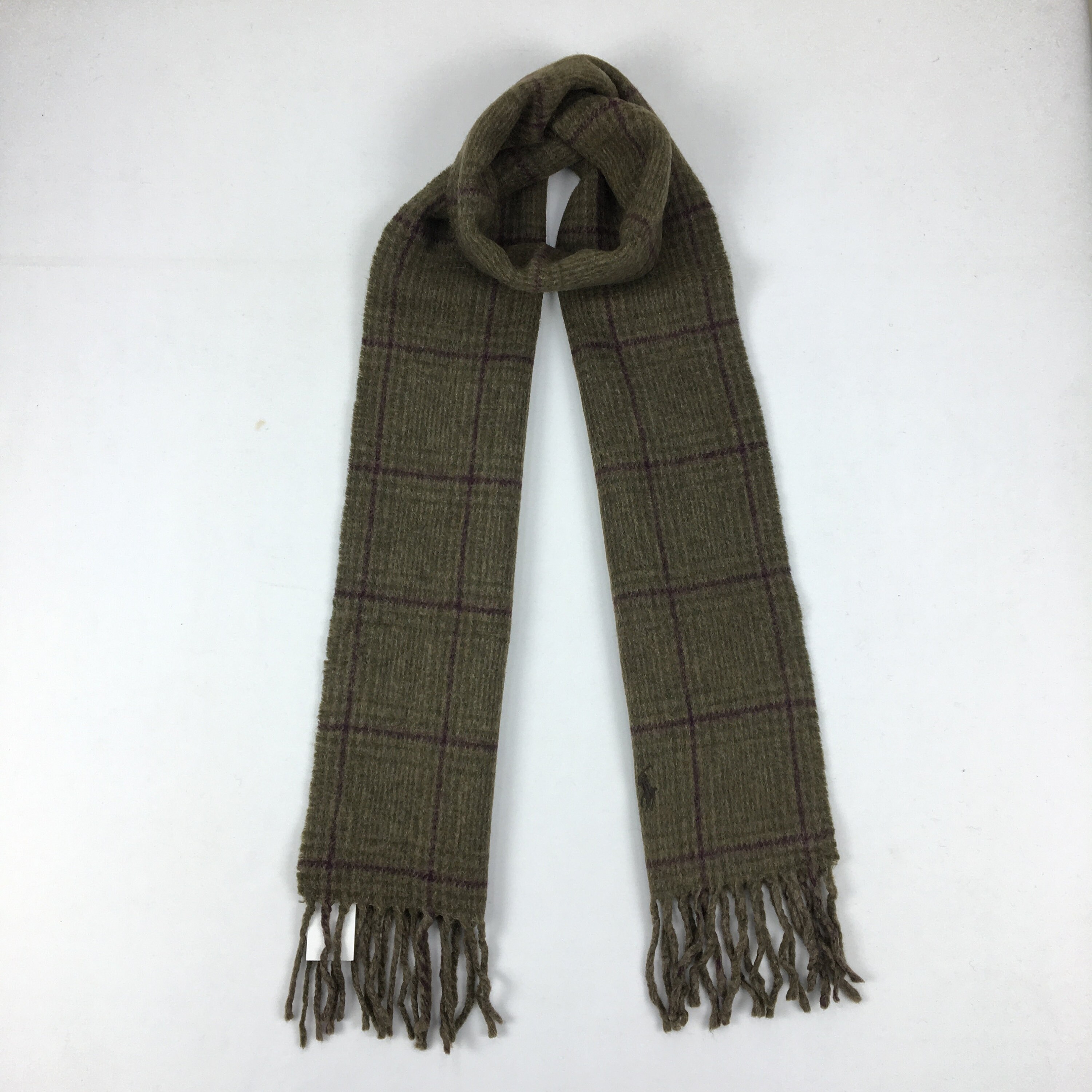 On Sale Polo Ralph Lauren Scarf Muffler Wool Cashmere Scarf - Etsy