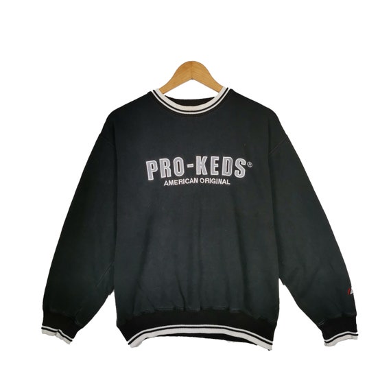 Vintage 90 s Pro Keds Sportswear Black Jumper Small Baggy Sweater Prokeds Spell Out Usa American Streetwear Pro Keds Sweatshirt Size S Etsy UK