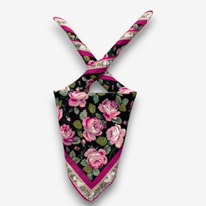 Christian Dior Vintage Christian Dior Handkerchief, Christian Dior Pocket Square, Christian Dior Scarf, Vintage Christian Dior Bandana