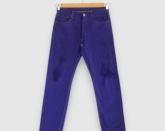 ★OVERDUEFLAIR★VINTAGE BRUSH DENIM PANTS DENIM PANTS – fazeone