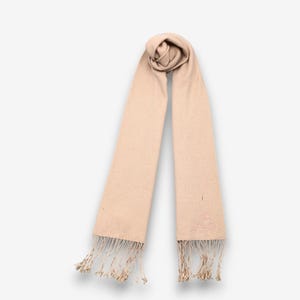 Vintage Burberry Wool Scarf Womens Burberry Fringe Lambswool Scarf Burberrys Winter Scarves Burberrys Muffler Christmas Neckwear Winter Gift