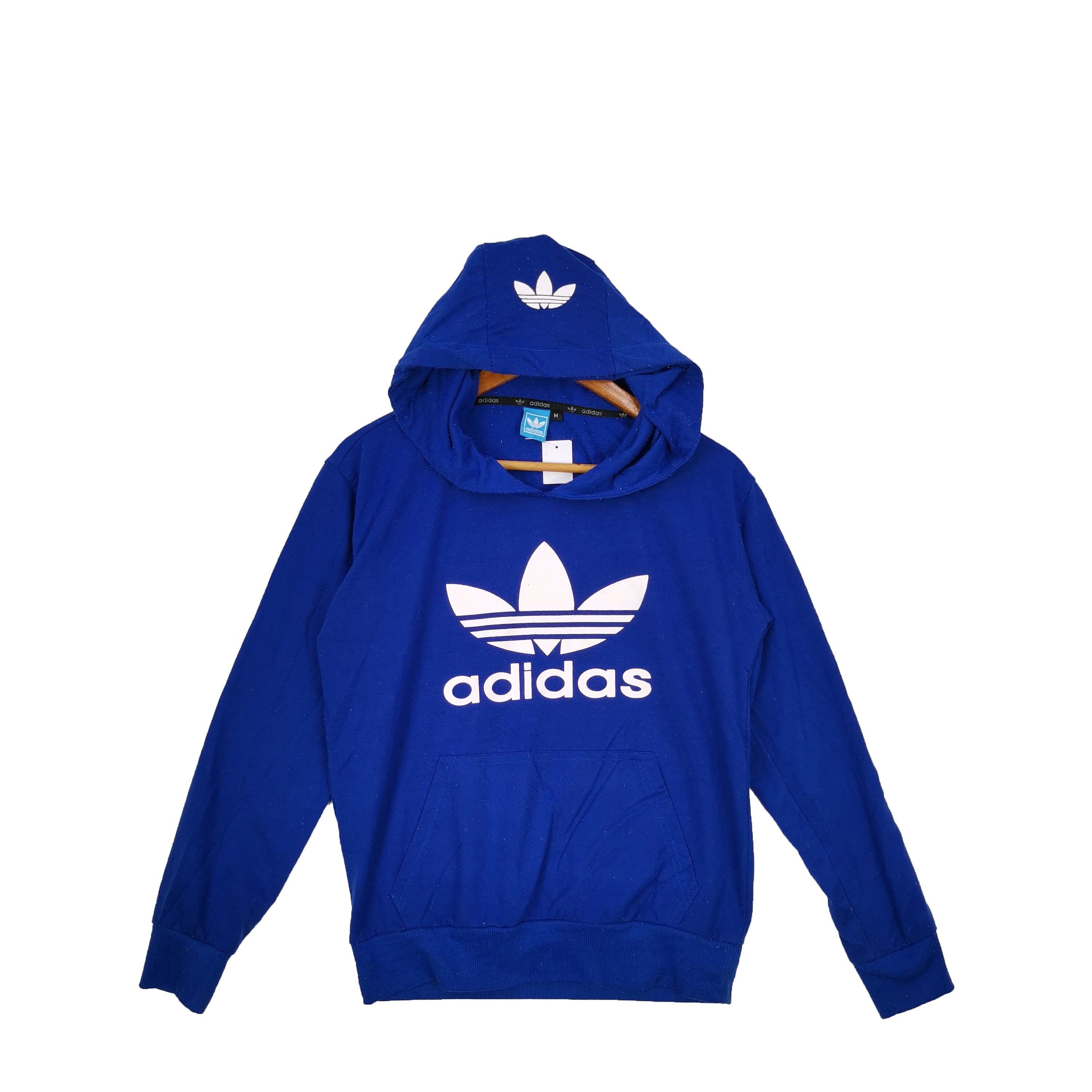 trefoil script hoodie