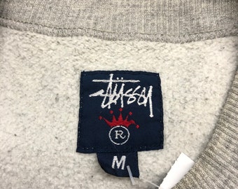 Vintage Stussy Distressed Sweater 90s Stussy Usa Sweatshirt