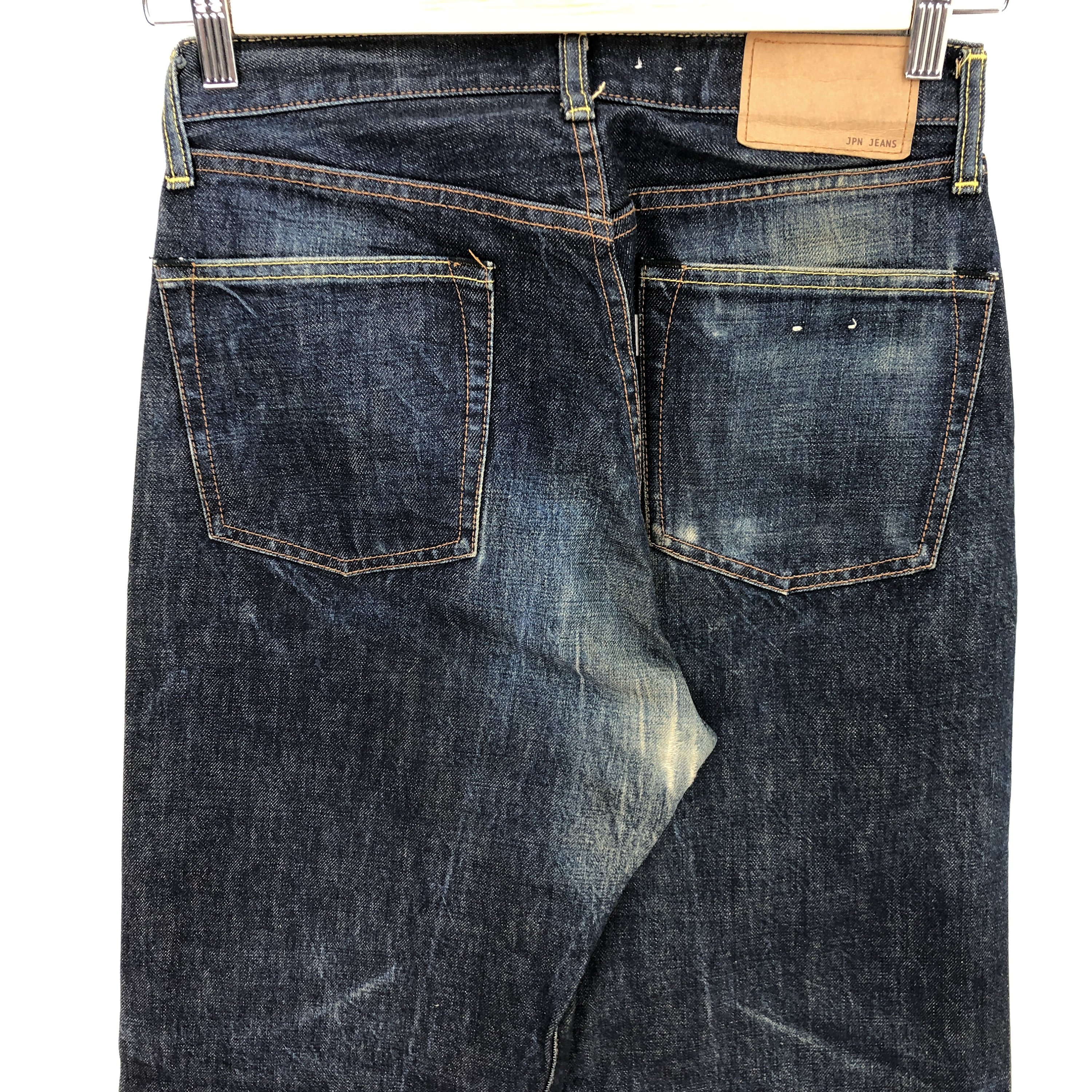 W29 Vintage JPN Selvedge Jeans Y2k Harajuku Womens High Rise
