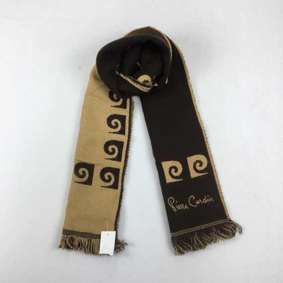 Vintage Pierre Cardin Lambswool Scarf Pierre Card… - image 1