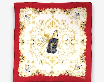 Vintage Celine Handkerchief, Celine Bandana, Vintage Celine  display picture 1