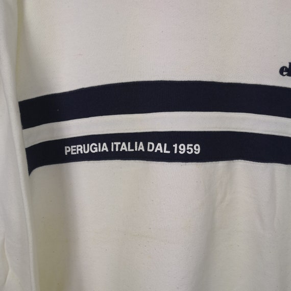 Vintage 90s Ellesse Italia Perugia Sweatshirt Med… - image 6