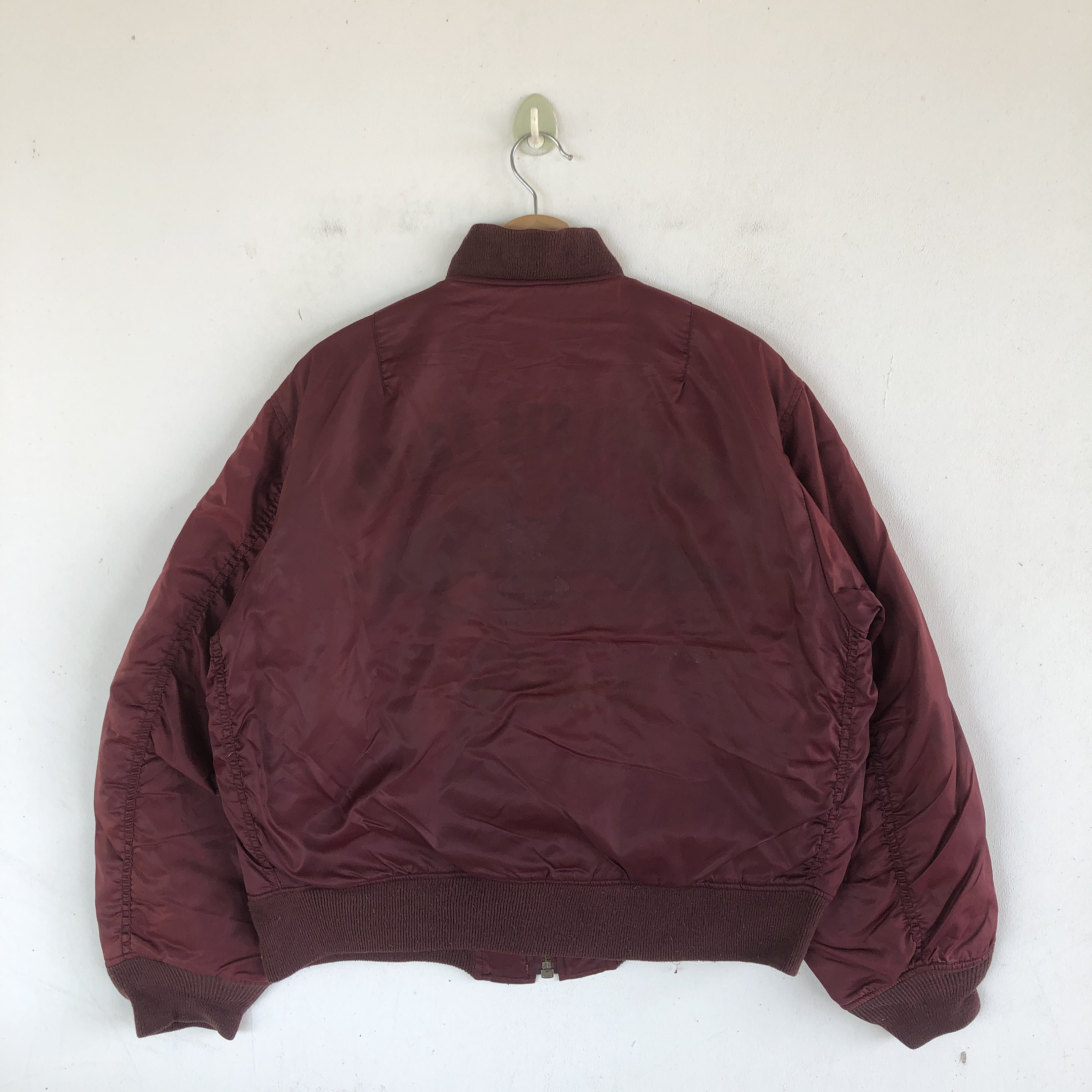 りんご　MA-1 us army vintage 60s Vintage 60's Alpha Industries Ma 1 Military Flight Bomber