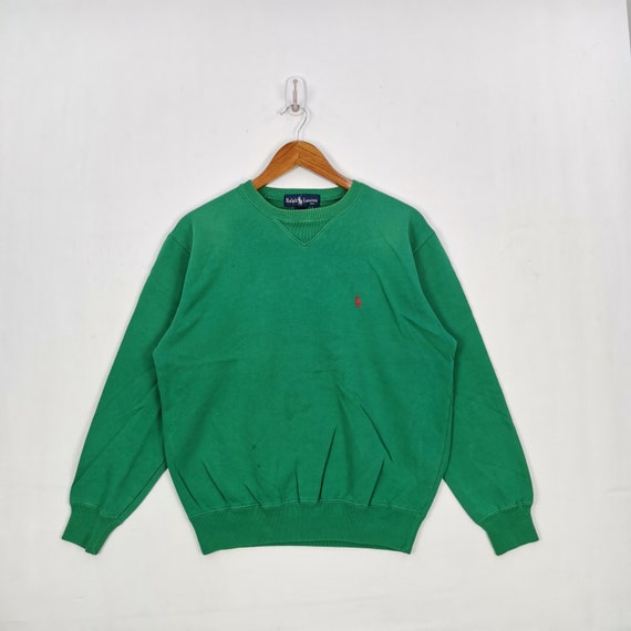 Polo shop green sweatshirt