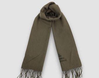 Vintage Stussy Wool Scarf Stussy Lambswool Ribbed Scarves Winter