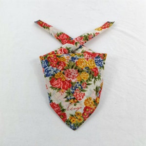 VINTAGE KENZO HANDKERCHIEF Authentic Hair Silk Bandana Luxury Pocket Square Accessories Face Mask Neckwear Summer Headband