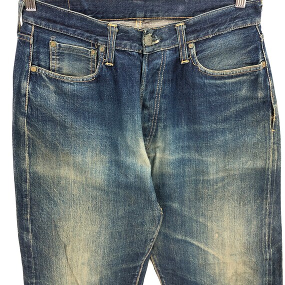 W30 Vintage Full Count Selvedge Jeans Y2k Harajuk… - image 3