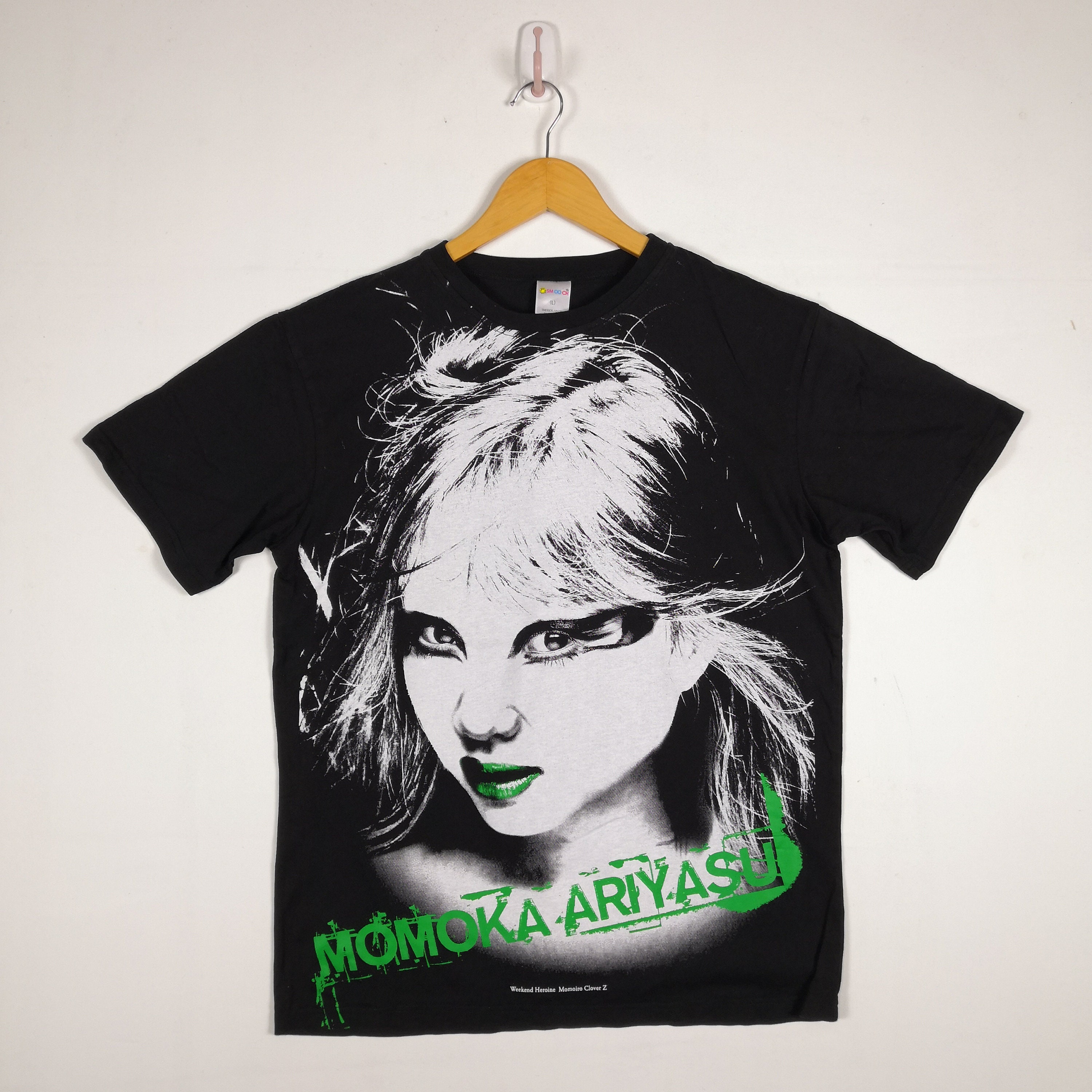 メーカー直売所 T-shirt Ariyasu Momoka Vintage Momoiro Pop Band Z Clover 記念グッズ