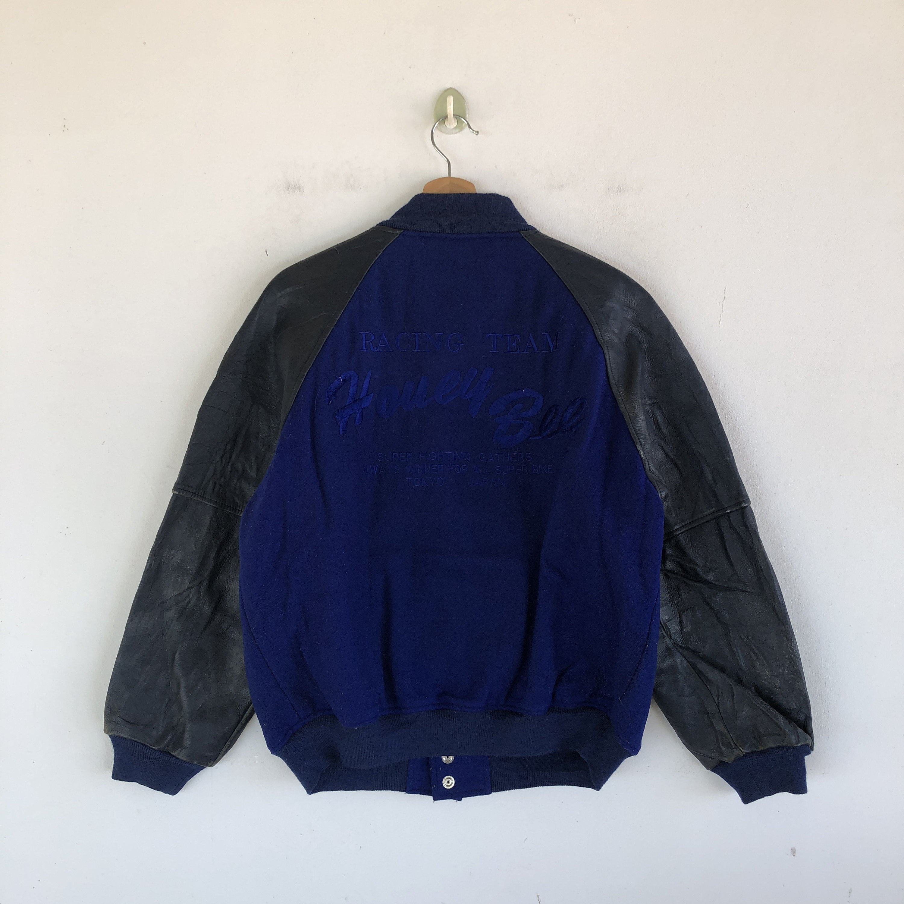Honey Bee Racing Team Varsity Jacket Racing Letterman Jacket Mens Wool ...
