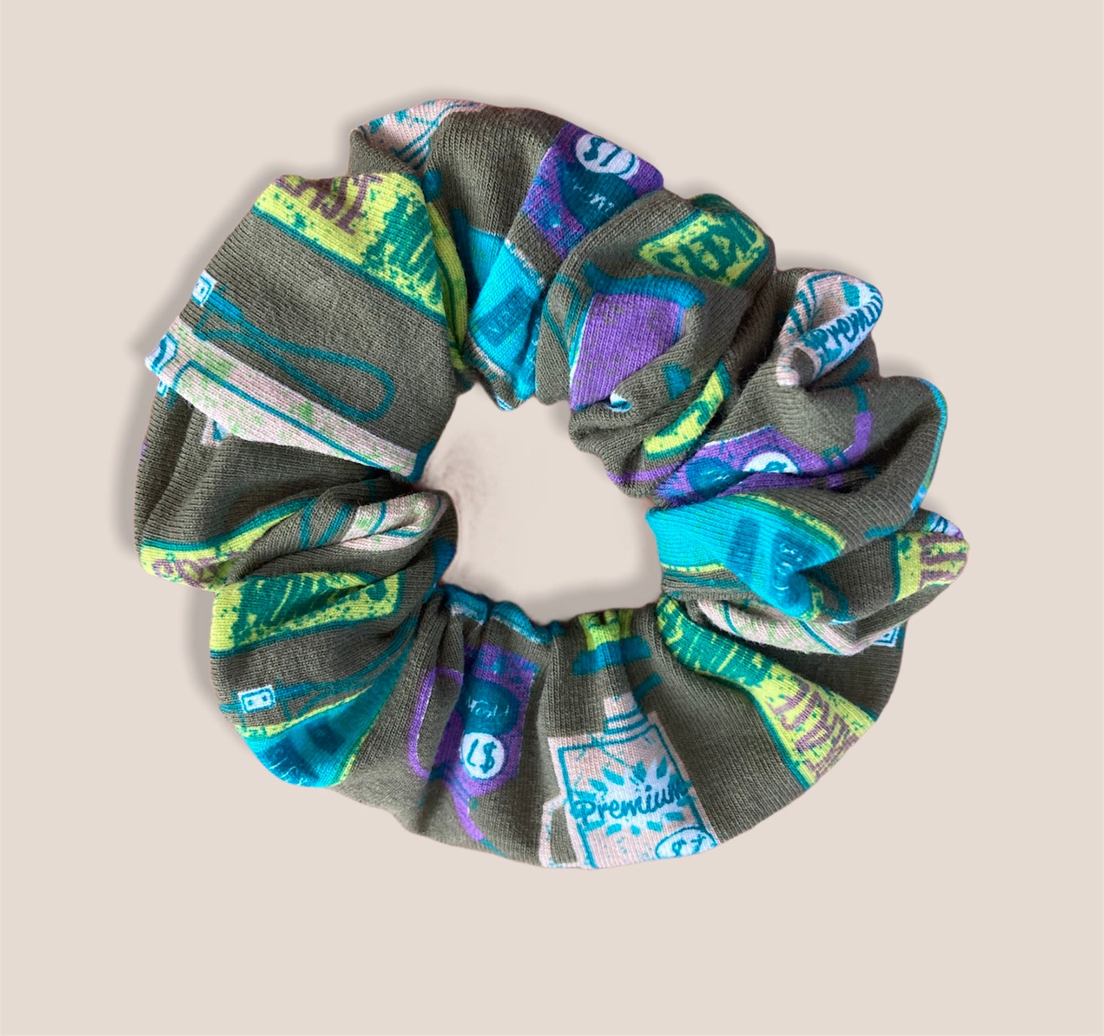 Mechanic scrunchie, scrunchies for men, gift for mechanic, long hair