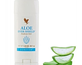 Forever Deodorant Aloe Ever Shield Armpit Sweat Control pour une sensation de propreté et de fraîcheur pour toute la famille