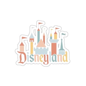 Disneyland Die-Cut Stickers