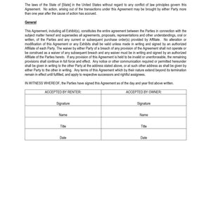 Car rental agreement - Vehicle rental agreement - Car Rentals contract - Editable word and PDF File - Instant download image 4