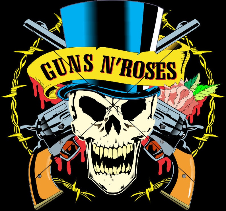 Guns N Roses logo design Digital download file High  Etsy