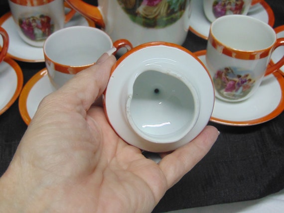 Victorian Bavarian Hot Chocolate Set Antique - Etsy