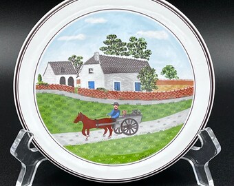 Villeroy and Boch Design Naïf   Folkart Porcelain Trivet