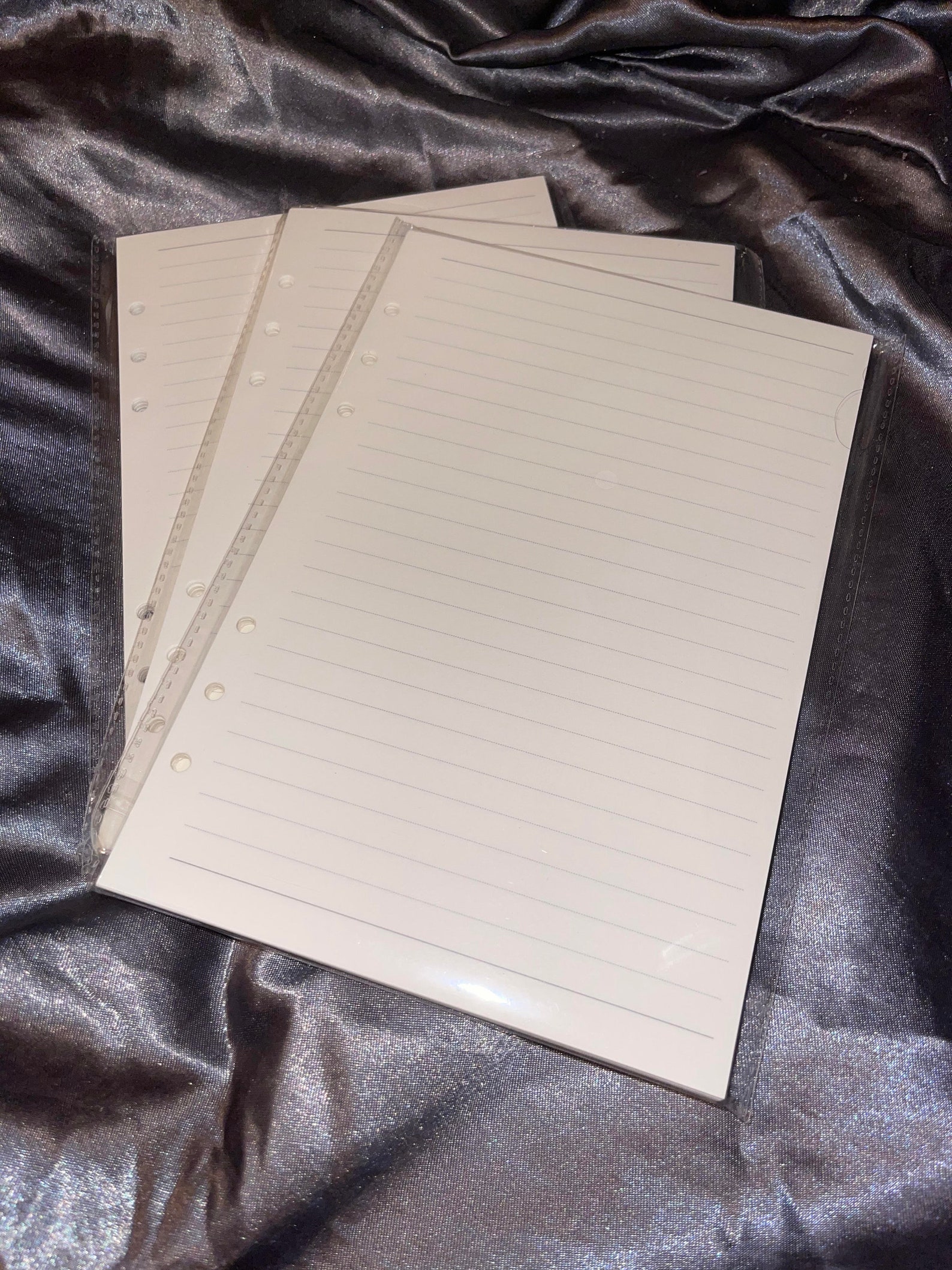 A5 Refillable Ivory Lined Paper. 90 Pages of 100gsm Paper. Etsy
