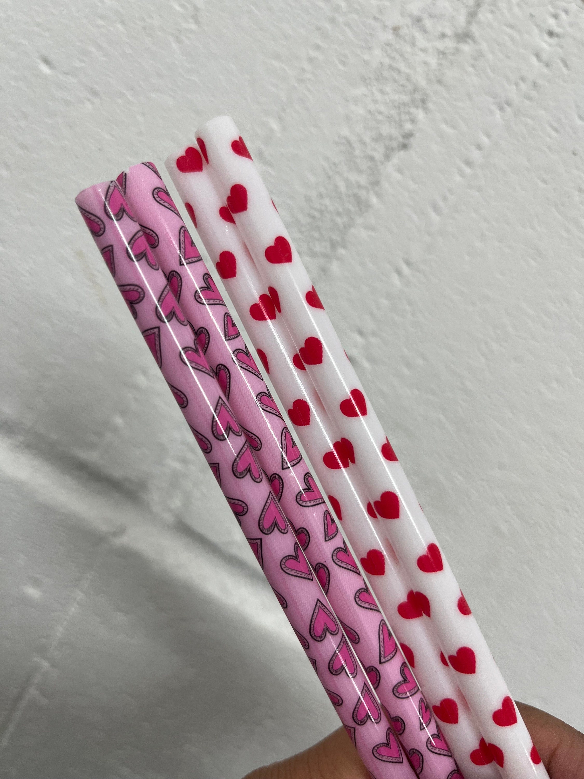 Heart Checks Reusable Straws – Cami Monet