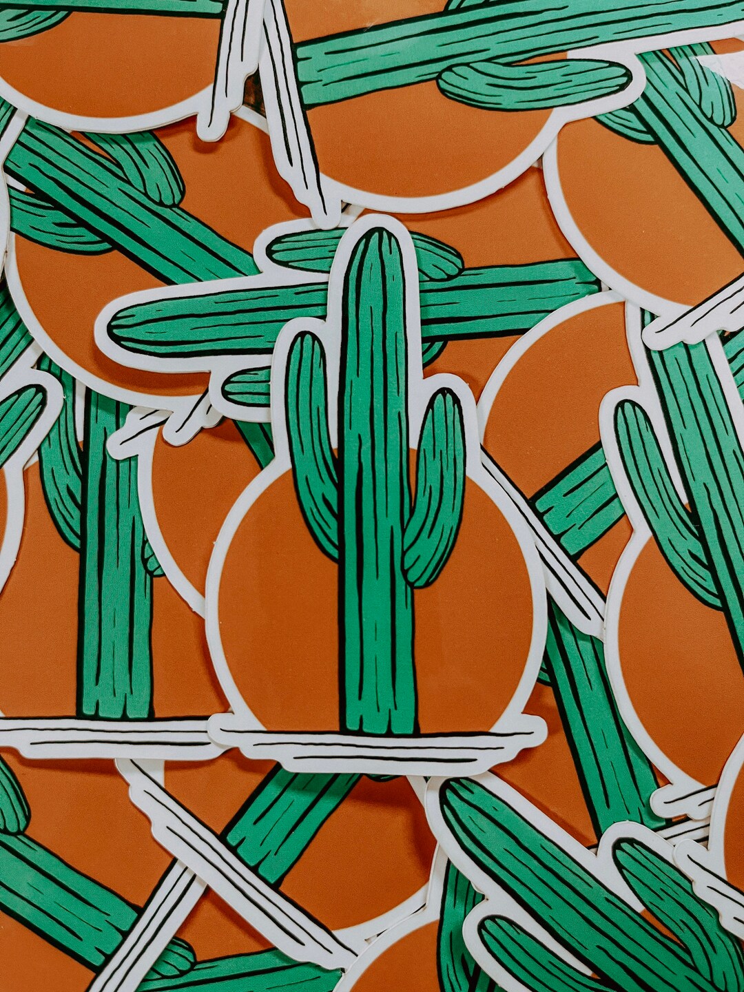 Saguaro Cactus Sticker Etsy